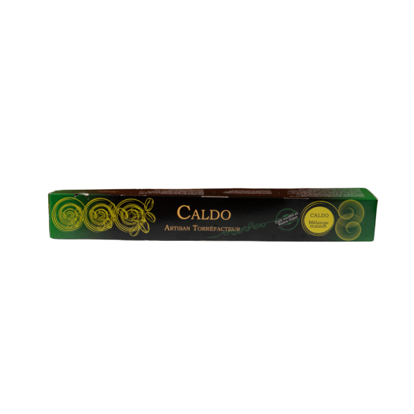 capsule x10 de café Caldo qui est notre mélange maison